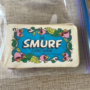 Vintage 1980’s Smurfs card game